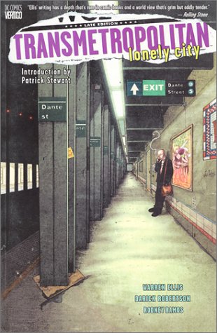 Book cover for Transmetropolitan