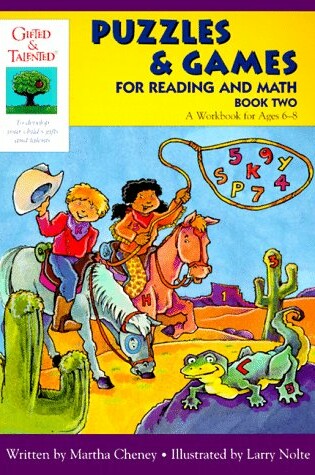 Cover of Gifted and Talented: Puzzles and Games for Reading and Math, Book 2