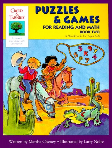 Cover of Gifted and Talented: Puzzles and Games for Reading and Math, Book 2