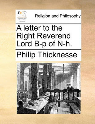 Book cover for A Letter to the Right Reverend Lord B-P of N-H.