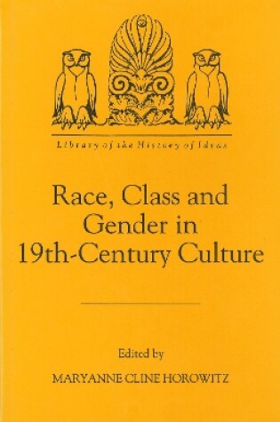 Cover of Race, Class and Gender in Nineteenth-Century Culture