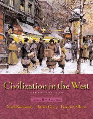 Book cover for Civilization in the West, Volume II (Chapters 14-30)