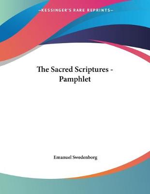 Book cover for The Sacred Scriptures - Pamphlet
