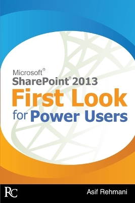 Book cover for SharePoint 2013 - First Look for Power Users