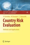 Book cover for Country Risk Evaluation