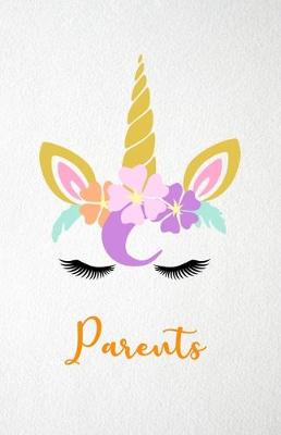 Book cover for Parents A5 Lined Notebook 110 Pages