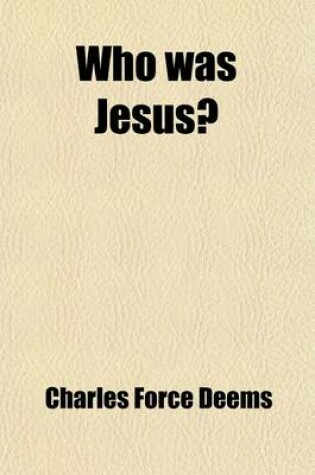 Cover of Who Was Jesus?