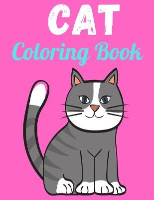 Book cover for Cat Coloring Book