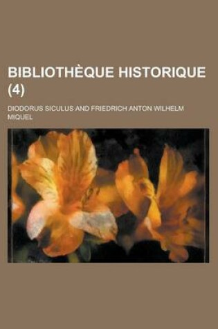 Cover of Bibliotheque Historique (4 )