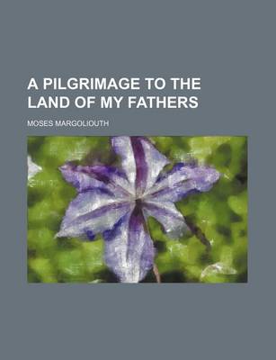 Book cover for A Pilgrimage to the Land of My Fathers