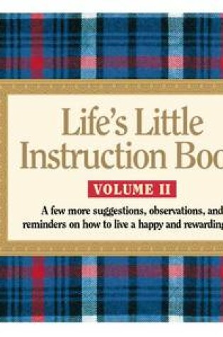 Cover of Life's Little Instruction Book, Volume II