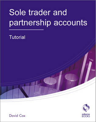 Cover of Sole Trader and Partnership Accounts Tutorial