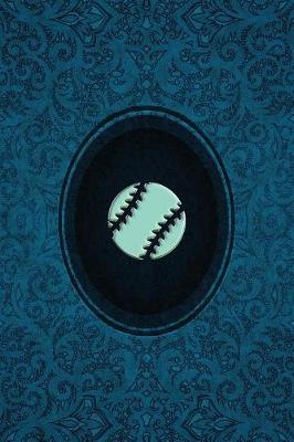 Book cover for Monogram Baseball Notebook