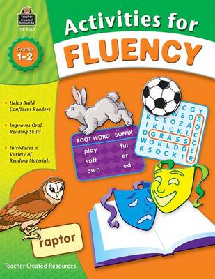 Book cover for Activities for Fluency, Grades 1-2