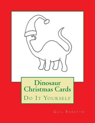 Book cover for Dinosaur Christmas Cards