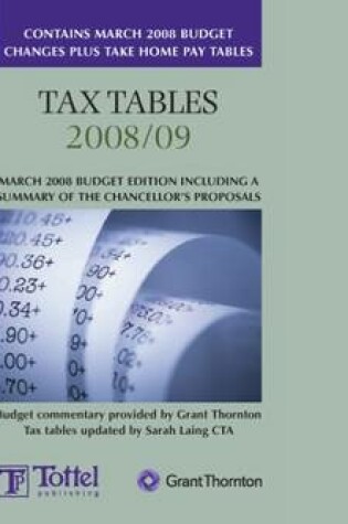 Cover of Tax Tables