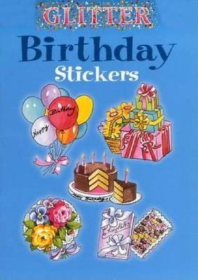 Book cover for Glitter Birthday Stickers