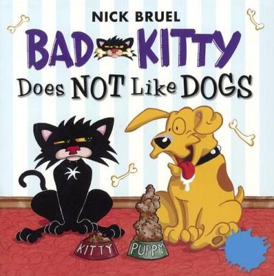 Book cover for Bad Kitty Does Not Like Dogs