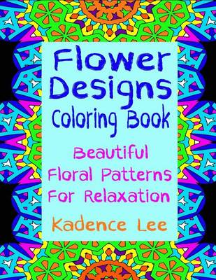 Book cover for Floral Designs Coloring Book