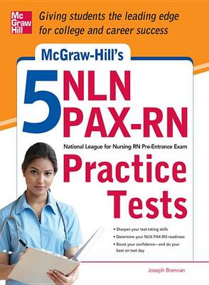 Book cover for McGraw-Hill's 5 Nln Pax-RN Practice Tests