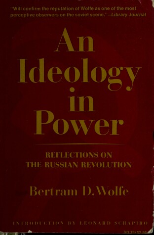 Book cover for Ideology in Power