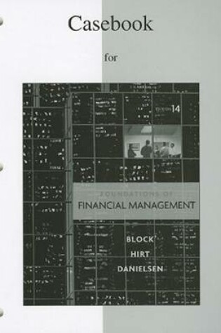 Cover of Casebook to Accompany Foundations of Financial Management