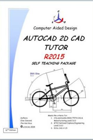 Cover of The AutoCAD 2D Tutor Release 2015 Self Teaching Package