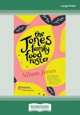 Book cover for The Jones Family Food Roster