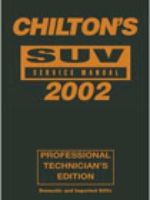 Book cover for SUV Service Manual 1998-2002 - Annual Edition