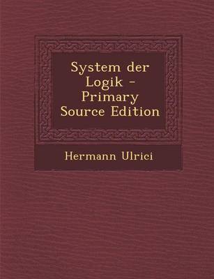 Book cover for System Der Logik