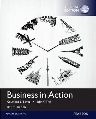 Book cover for Business in Action with MyBizLab, Global Edition