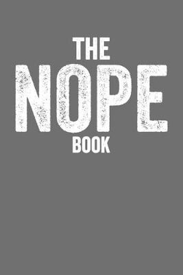 Book cover for The Nope Book