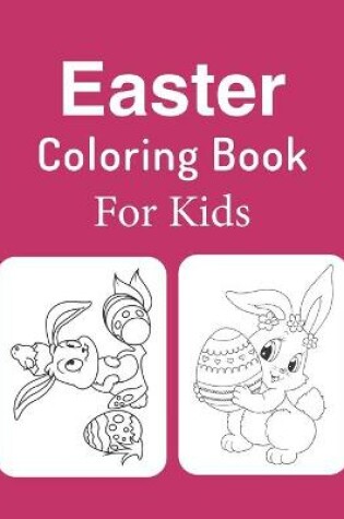 Cover of Easter Coloring Book For Kids