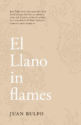 Book cover for El Llano in flames
