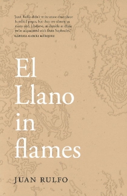 Book cover for El Llano in flames