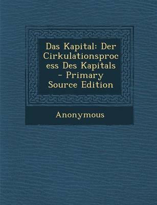 Book cover for Das Kapital