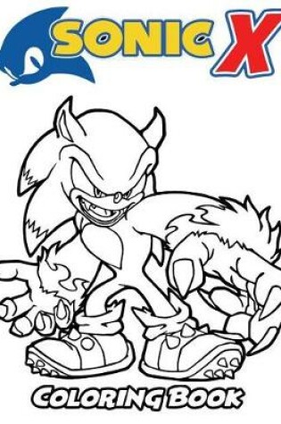 Cover of Sonic X Coloring Book
