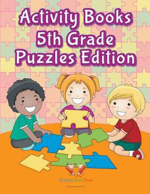 Book cover for Activity Books 5th Grade Puzzles Edition