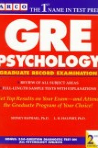 Cover of Gre in Psychology