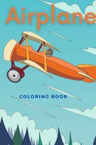 Cover of Airplane Coloring Book