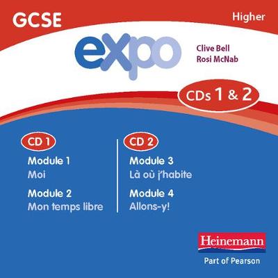 Cover of Expo (OCR&AQA) GCSE French Higher Audio CDs (pack of 3)
