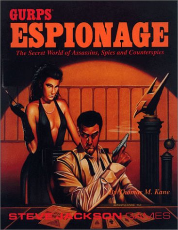 Book cover for Gurps Espionage