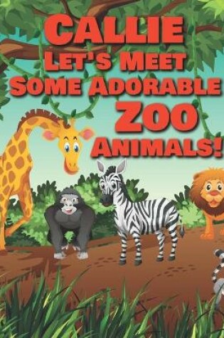 Cover of Callie Let's Meet Some Adorable Zoo Animals!