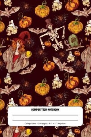 Cover of Halloween Composition Notebook