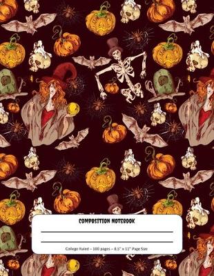 Book cover for Halloween Composition Notebook