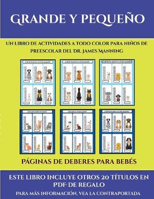 Cover of Páginas de deberes para bebés (Grande y pequeño)