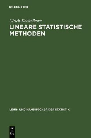 Cover of Lineare Statistische Methoden