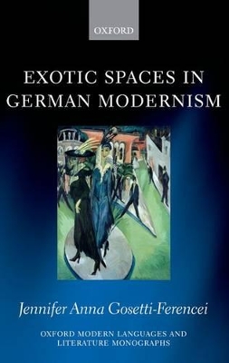 Book cover for Exotic Spaces in German Modernism