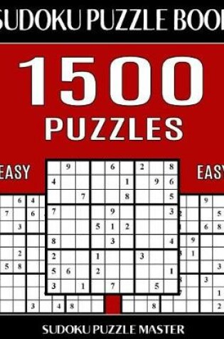 Cover of Sudoku Puzzle Master Book, 1,500 Easy Puzzles