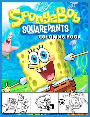 Book cover for SPONGEBOB Squarepants Coloring Book